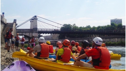 C’est toujours l’été à l’Aviron Grenoblois